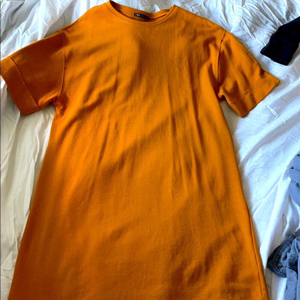 Zara Mustard Dress L